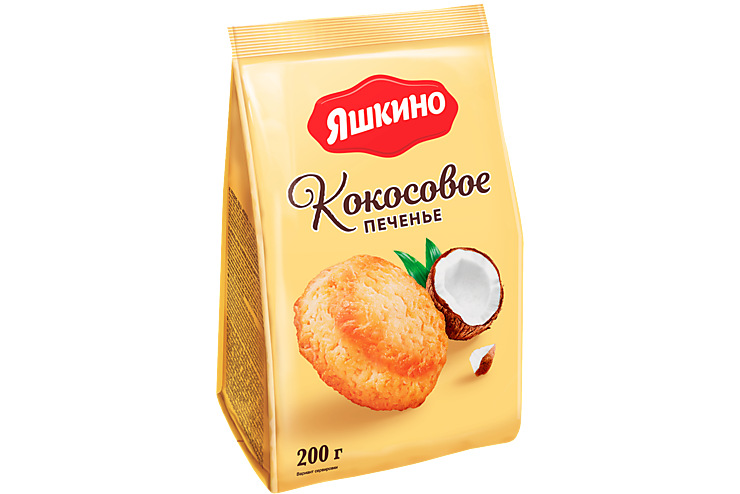 Печенье «Яшкино» Кокосовое, 200 г