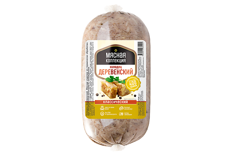 Холодец «Мясная коллекция» Деревенский, 400 г Холодец «Мясная коллекция» Деревенский, 400 г
