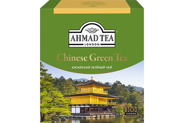 Чай зеленый «Ahmad Tea» «Китайский», 100 пакетиков
