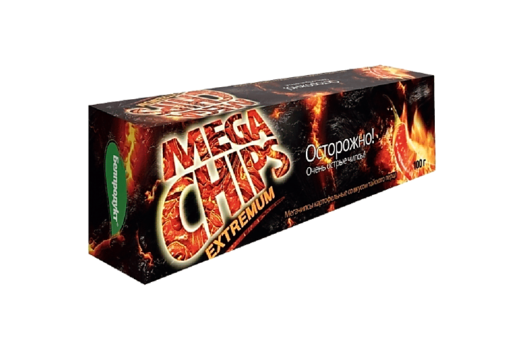 Чипсы «Mega chips» со вкусом тайского перца, 100 г