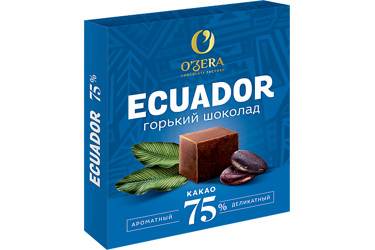 Шоколад «O'Zera» Ecuador, 90 г
