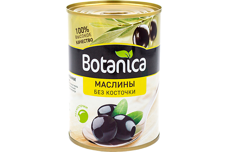 Маслины «Botanica» без косточек, 300 мл – купить по приятной цене с ...