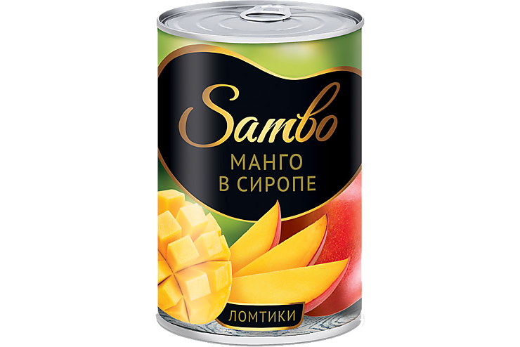 Манго «Sambo» ломтики в сиропе, 425 мл – купить по приятной цене с ...