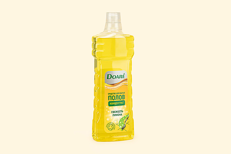 Средство для мытья полов «Doare» Свежесть лимона, 850 мл