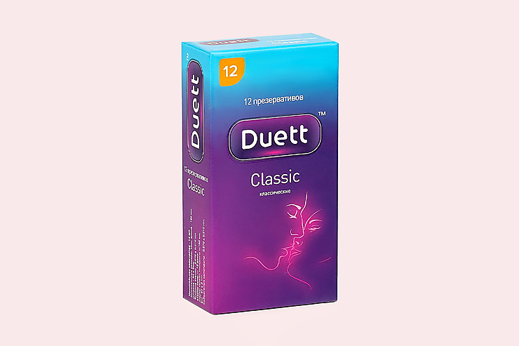Презервативы «Duett» Классические, 12шт