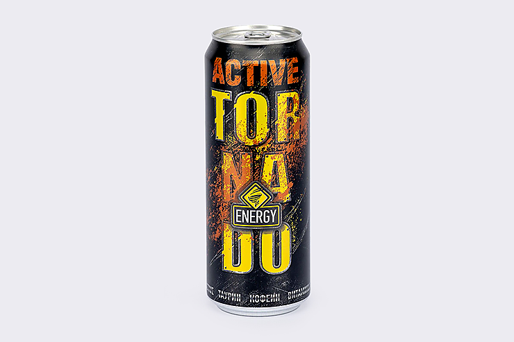 Напиток энергетический «Tornado» Energy ACTIVE безалкогольный, 450 мл