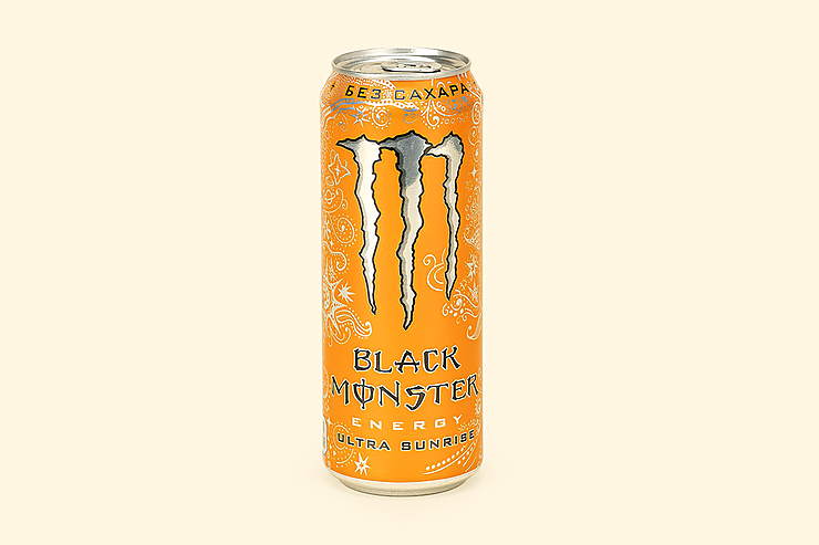 Энергетический напиток «Black Monster» ultra sunrise, 449 мл