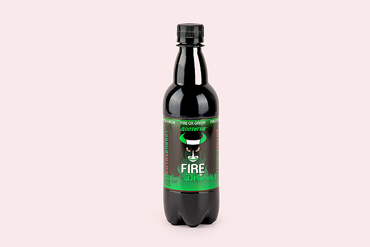 Энергетический напиток «Fire OX» Green, 500 мл