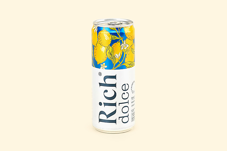 Сокосодержащий напиток «Rich» Виноград и лимон, 330 мл
