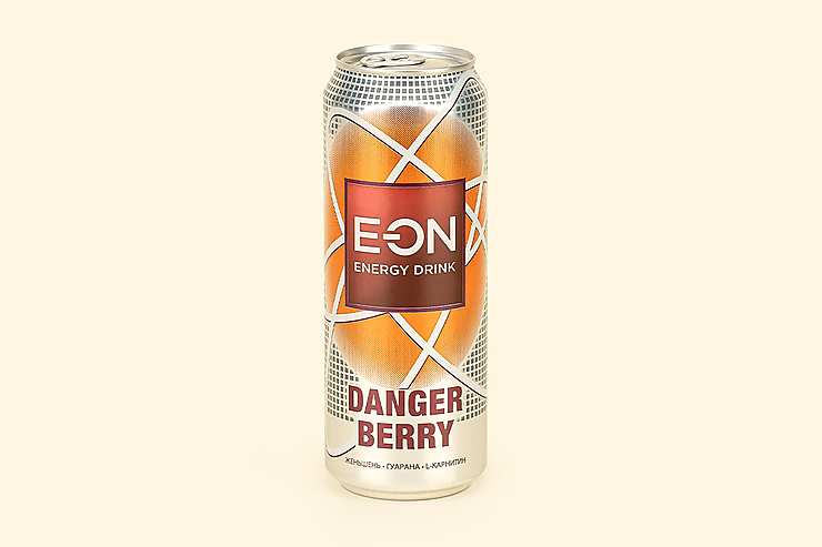 Энергетический напиток «E-On» Danger Berry, 450 мл