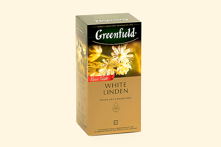 Чай «Greenfield» White Linden, 25 пак