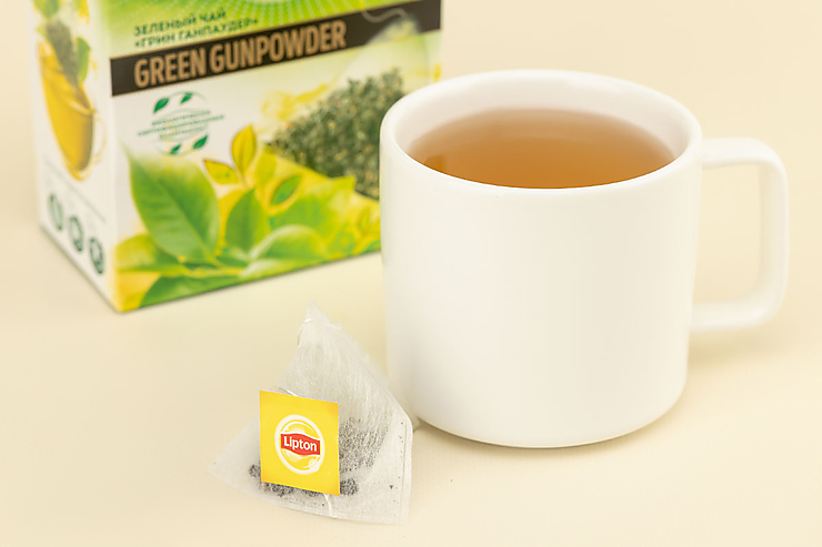 Чай «Lipton» GreenGunpowder, 20 пирамидок
