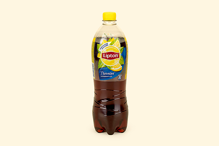 Черный чай «Lipton» со вкусом лимона, 1 л