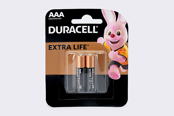 Батарейки «Duracell» AAА BL CN, 2шт