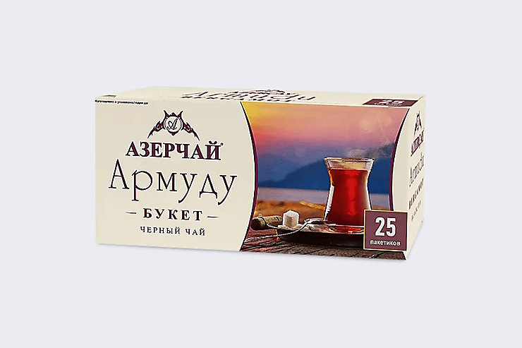 Чай черный «Азерчай» Армуду Букет