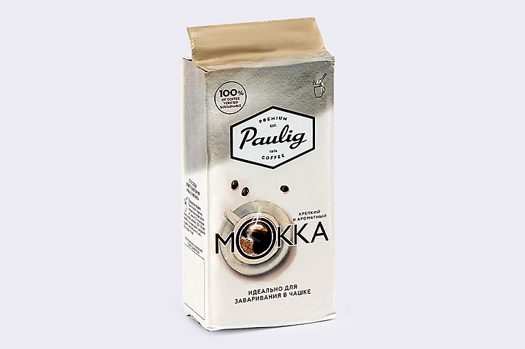 Кофе натуральный жареный молотый «Paulig Mokka» для чашки, 250 г