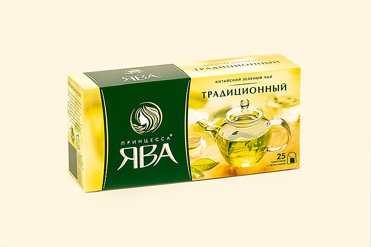 Чай зеленый «Принцесса Ява» 25 пакетиков