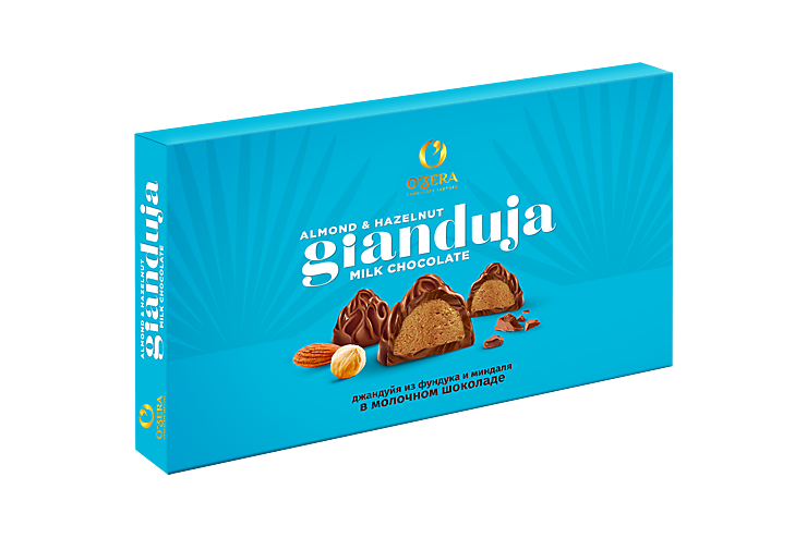Шоколадные конфеты «O'Zera» «Джандуйя из фундука и миндаля», 220 г