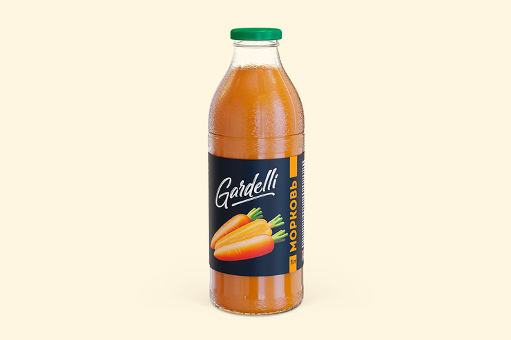 Нектар морковный «Gardelli» с мякотью, 1 л