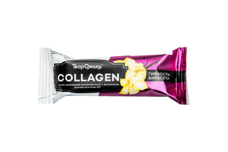 Сырок творожный 20% «ТворОжики» Collagen, с ванилином, 40 г – купить по ...