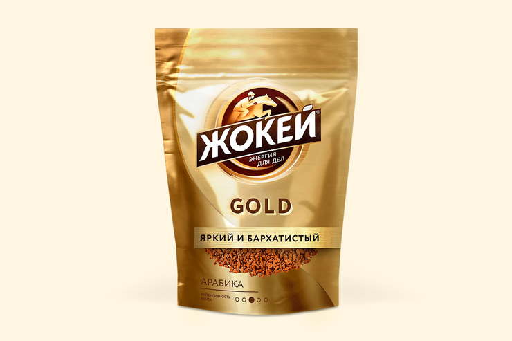 Кофе растворимый «Жокей» GOLD, 75 г