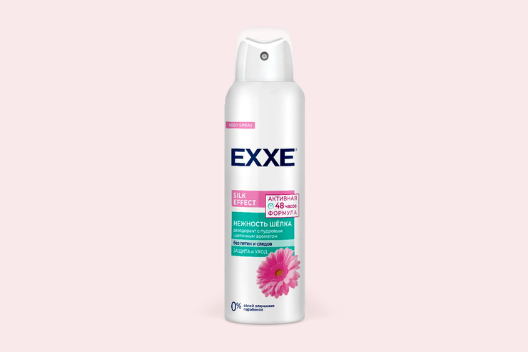 Дезодорант женский «EXXE» Silk effect Нежность шёлка, 150 мл
