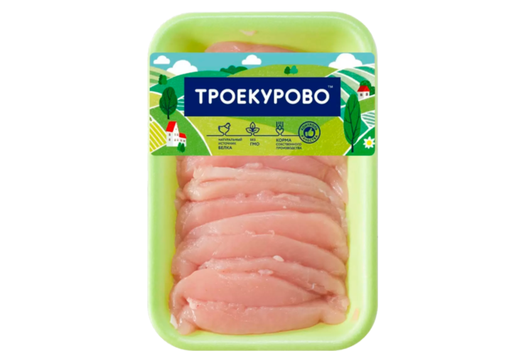 Филе цыпленка-бройлера «Троекурово», 500 г