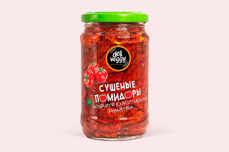 Помидоры сушеные «Deli veggy» в масле, 320 г – купить по приятной цене ...