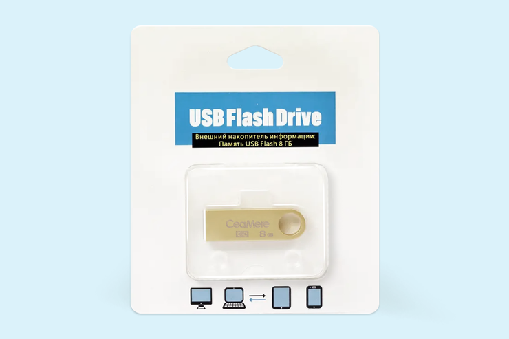 Внешний накопитель информации USB Flash 8 Гб