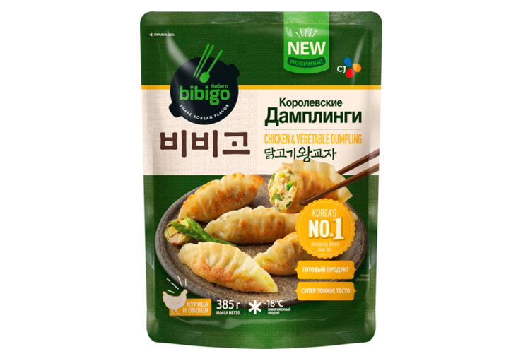 Дамплинги «Bibigo» Королевские с курицей, 385 г – купить по приятной ...