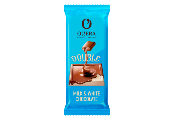 Шоколад «O'Zera» Double Milk & White chocolate, 24 г – купить по ...