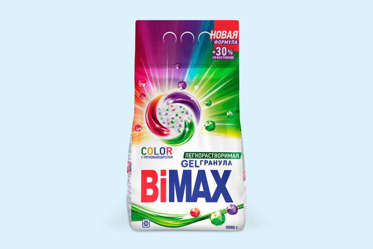 Стиральный порошок «Bimax» Color Automat Сила цвета, 3 кг