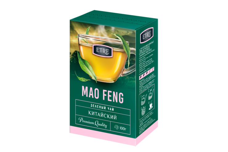 Чай «Etre» Mao Feng зеленый крупнолистовой, 100 г