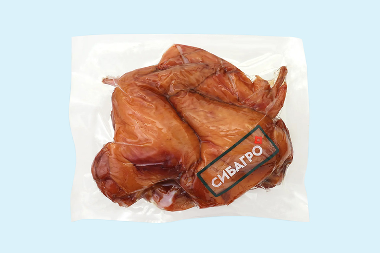 Крылышки куриные «Сибагро» копчено-вареные, 0,3 - 0,7 кг