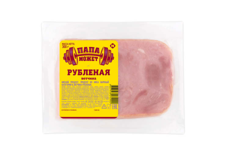 Колбаса «Папа может!» ветчина рубленая, 300 г – купить по приятной цене ...