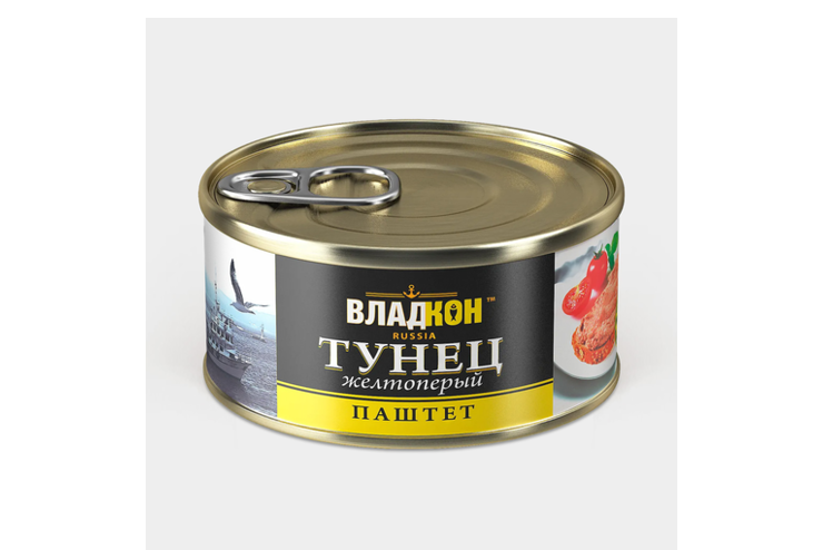 Паштет из тунца «Владкон», 125 г – купить по приятной цене с доставкой ...