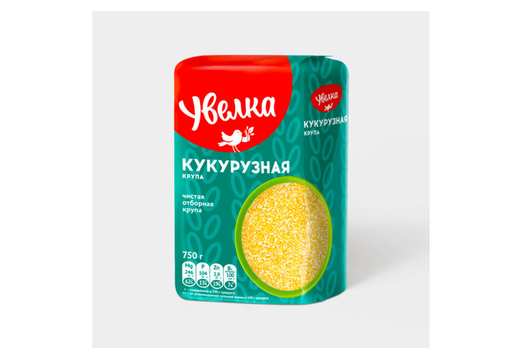 Крупа кукурузная «Увелка», 750 г – купить по приятной цене с доставкой ...