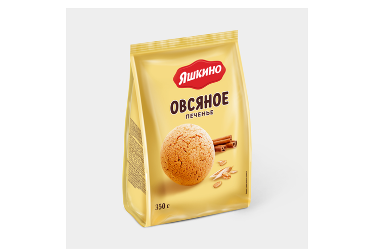 Печенье «Яшкино» овсяное, 350 г – купить по приятной цене с доставкой ...
