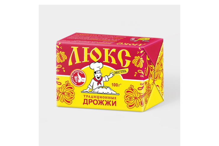 Дрожжи Люкс Экстра, 100 г – купить по приятной цене с доставкой на дом ...