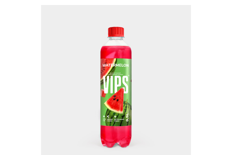 Напиток газированный «VIP'S» Watermelon, 500 мл – купить по приятной ...