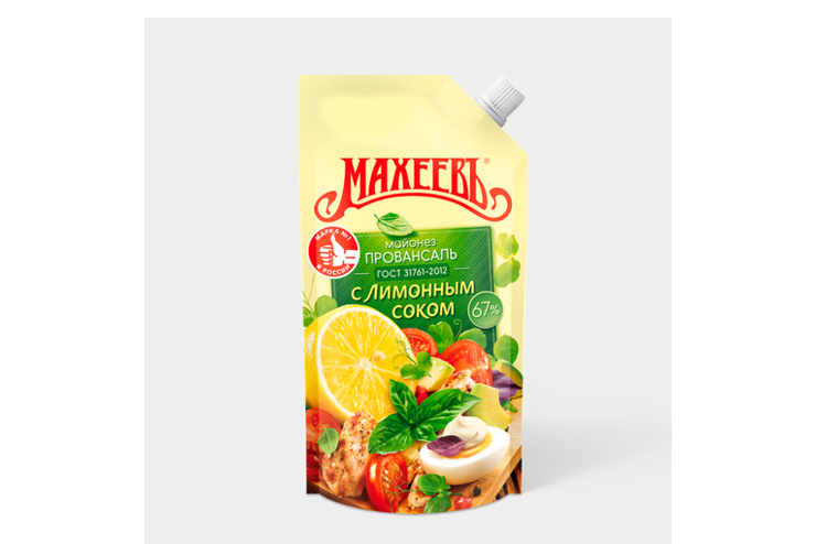 Майонез «Махеевъ» с лимонным соком, 190 г – купить по приятной цене с ...