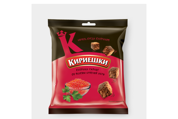 Сухарики «Кириешки» со вкусом красной икры, 40 г – купить по приятной ...