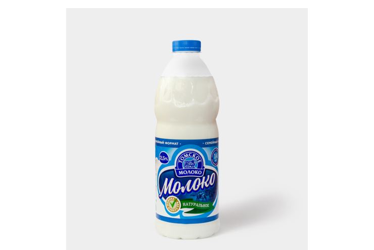 Молоко 2.5% «Томское молоко», 1,4 кг – купить по приятной цене с ...
