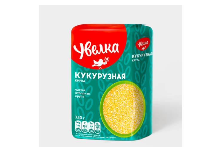 Крупа кукурузная «Увелка», 750 г – купить по приятной цене с доставкой ...