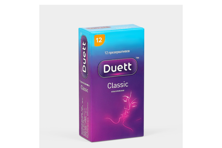Презервативы «Duett» Классические, 12шт – купить по приятной цене с ...