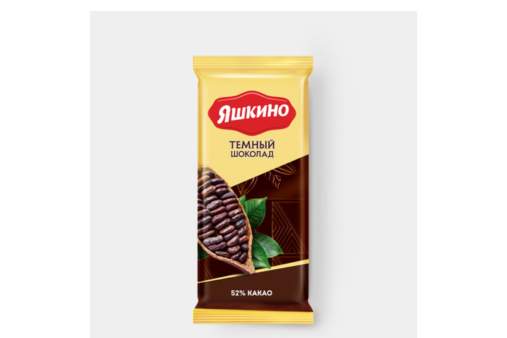 Шоколад «Яшкино» темный, 90 г – купить по приятной цене с доставкой на ...