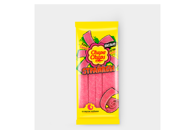 Мармелад жевательный «Chupa Chups» Страйпсы, 120 г – купить по приятной ...