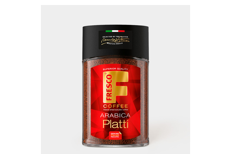 Кофе «Fresco» Arabica PLATTI растворимый, 95 г – купить по приятной ...