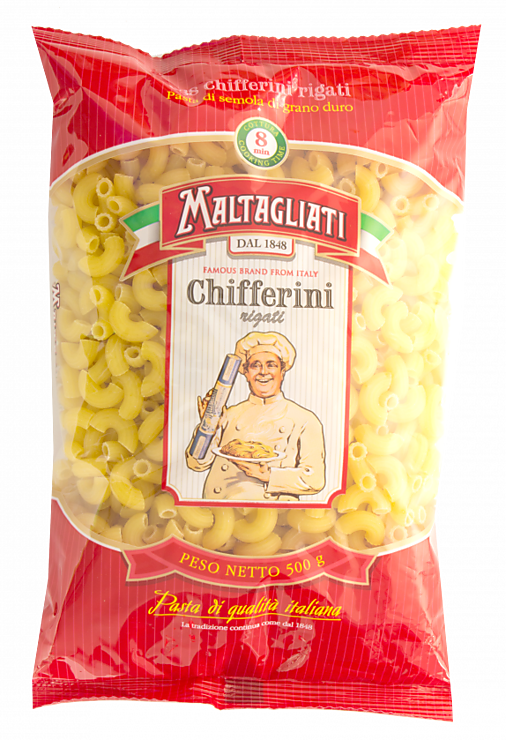 Макароны «Maltagliati» Рожки мелкие, 500 г – купить по приятной цене с ...