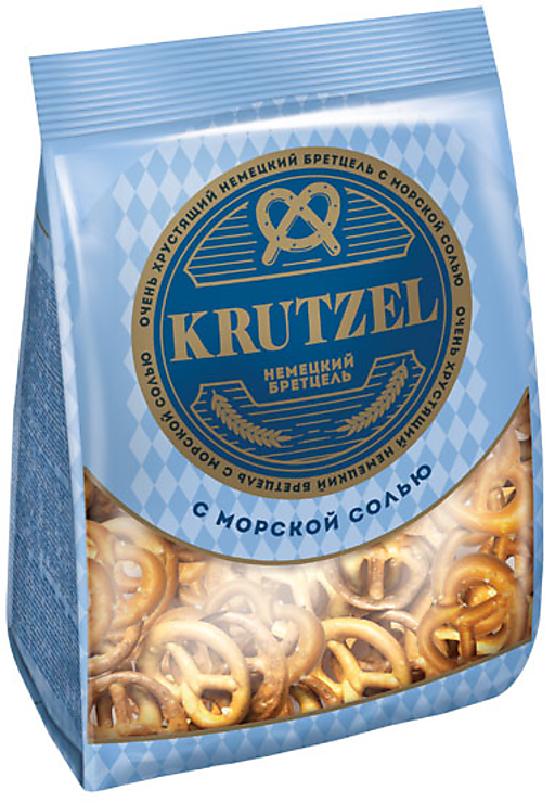 Крендельки «Krutzel» Бретцель с солью, 250 г – купить по приятной цене ...